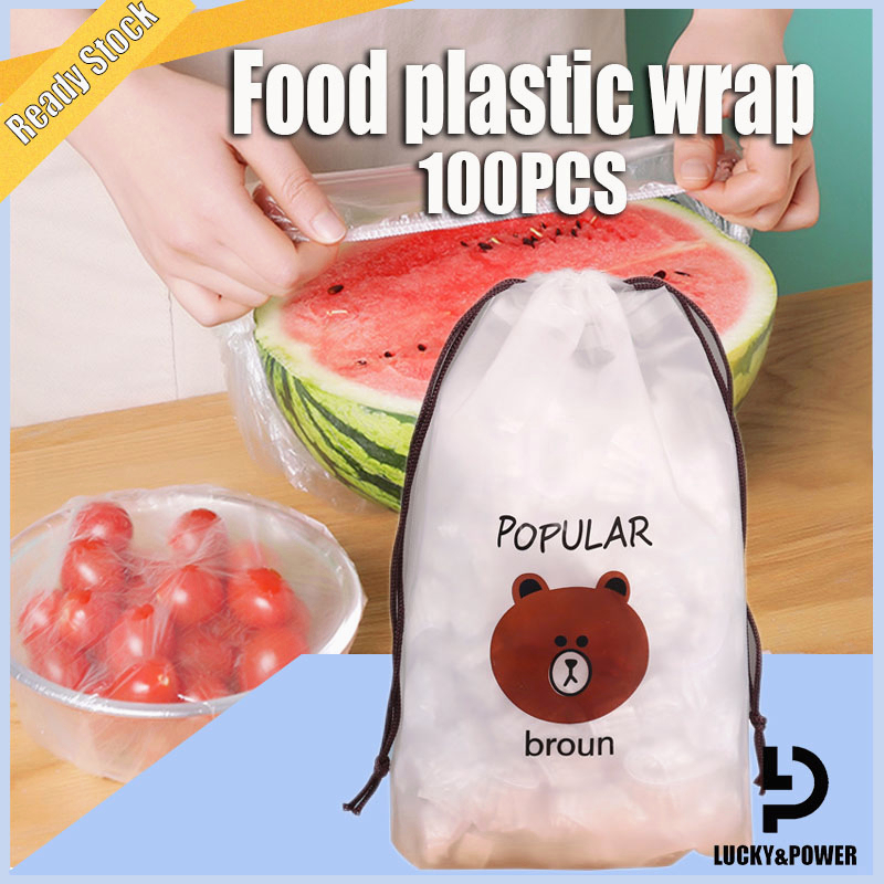 100 pcs Food Cover Wrap